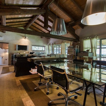 Atelier in un vecchio fienile