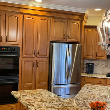 Before & After Shaker White Kitchen