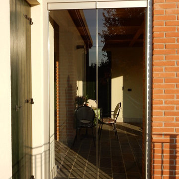 Giardino D'Inverno, Vetrate Tuttovetro