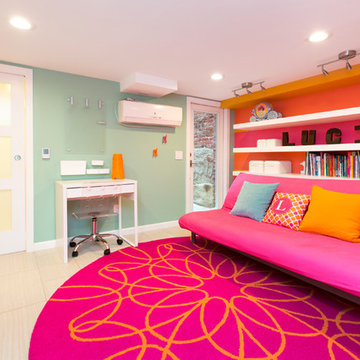 Modern Basement Remodel