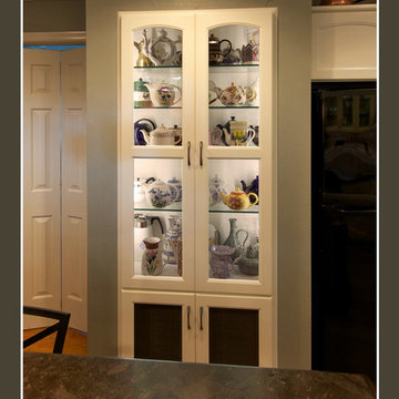 Tea Pot display cabinet