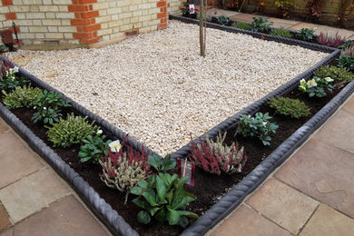 Rustic garden in Surrey.