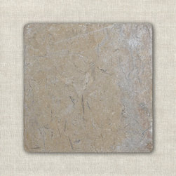 KUADRA - Sand | 4" x 4" | Marble Tile - Wall And Floor Tile