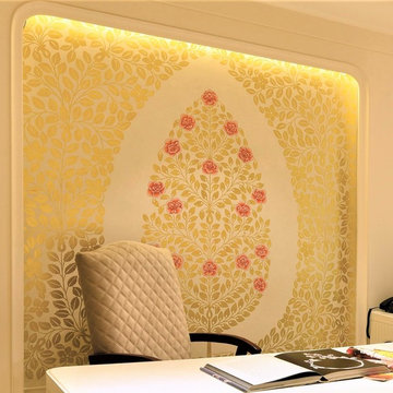 Gold Leafing- Swarnim Abha