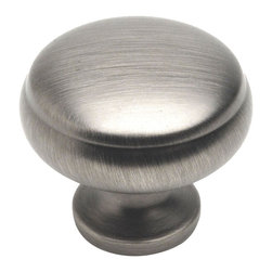 Cosmas - Cosmas 1438AS Antique Silver 1-3/16&rdquo; Diameter Cabinet Knob - Cabinet And Drawer Knobs