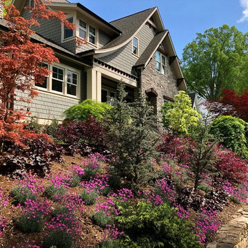 Front Hillside Garden.
