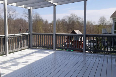 Second Story Deck Installation