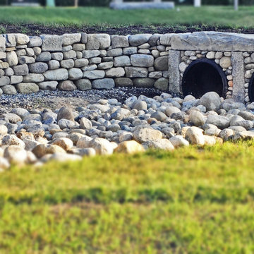 Dry Stone Retaining Wall Culvert