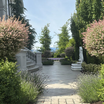 A French Themed Garden