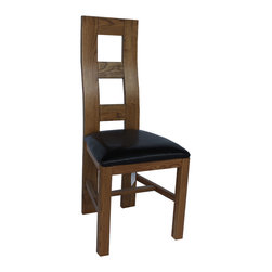 Newman Upholstered Seat Solid Oak Chair - Products