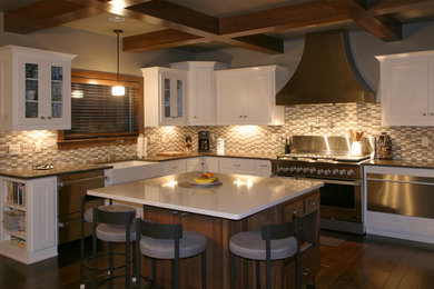 Example of a kitchen design in Other