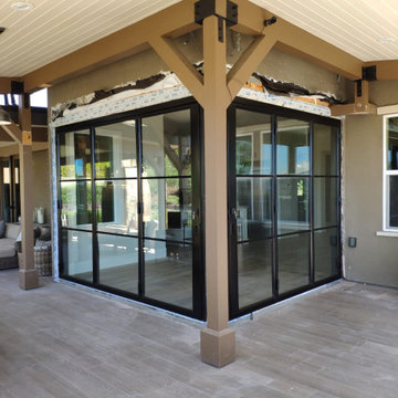 TWO BEAUTIFUL BI-FOLD DOORS FOR A HOME REMODELATION
