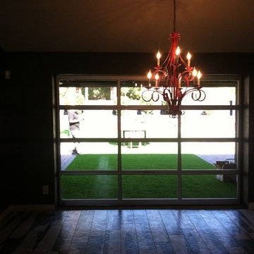 Garage Door For A Back Door