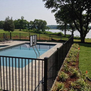 4' High Commercial Grade Aluminum Pool Fence