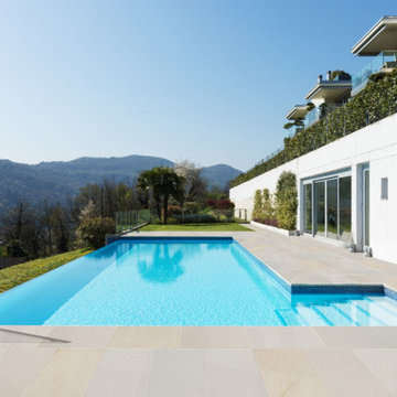 Piscina in pietra naturale Cream Soft