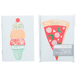 Contemporary Desk Accessories Happy Foods Notebooks