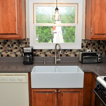 Knox IN, Haas Signature Cabinetry, Maple Pecan Kitchen