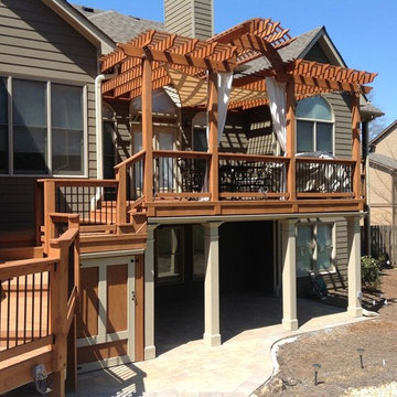Stunning Pergola and Wrap Around Deck