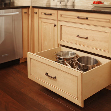 Caramel Glazed Kitchen Remodel