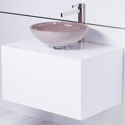 30 inch white wall mount bathroom vanity - Bathroom Fixtures
