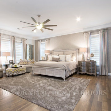Transitional, Blingy, Casual Elegance - Master Bedroom