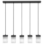 Toltec Lighting - Toltec Lighting 3215-ES-531 Nouvelle - Five Light Cord Mini Pendant - Canopy Included: Yes