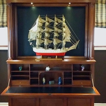 Custom Zoom-Room Murphy Bed on Display at Seroe Studios