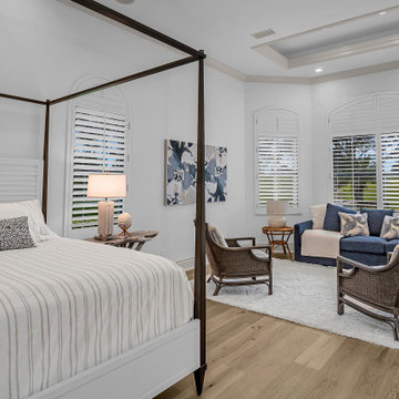 Florida Modern Master Bedroom