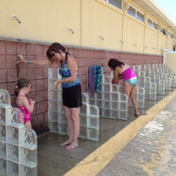Glass Block Showers New York/New Jersey - Showerheads And Body Sprays