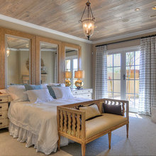 mirrored headboard