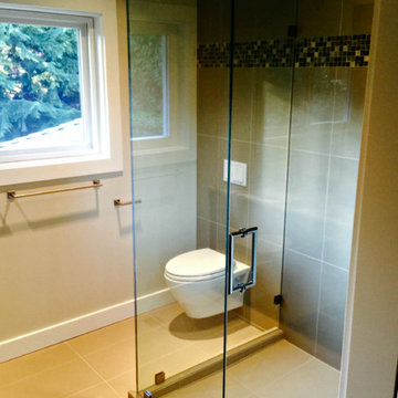 90 Degree Frameless Glass Shower Doors, Greater Vancouver Shower Glass