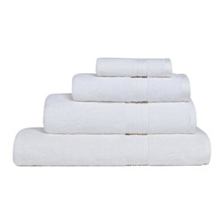 Newport Bath Towel in White - Bath Towels