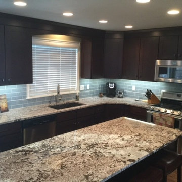 Rich Espresso Cabinets Kitchen
