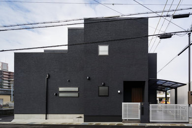Inspiration for a modern home in Kobe.