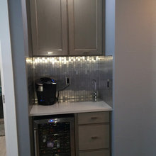 bedroom coffee bar