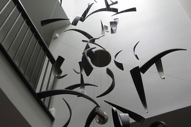 Inspiration for an asian home design remodel in Toronto