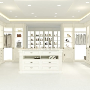 Contemporary Closet Organization