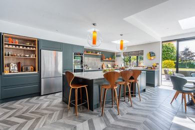 Photo of a modern kitchen in Oxfordshire.