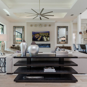 West Indies inspired Contemporary custom home