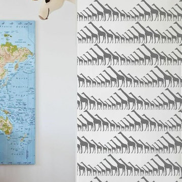 Giraffe Wallpaper available at NewWall