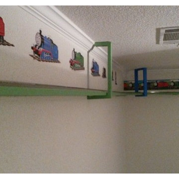 Toy Train Track