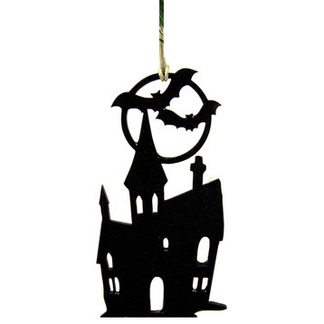 Haunted House Ornament, Set of 3, Magnet