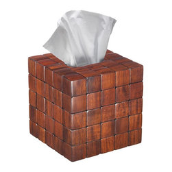 Barclay Tissue Cover, Mahogany - Products
