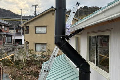 他の地域にあるコンテンポラリースタイルのおしゃれな住まいの写真