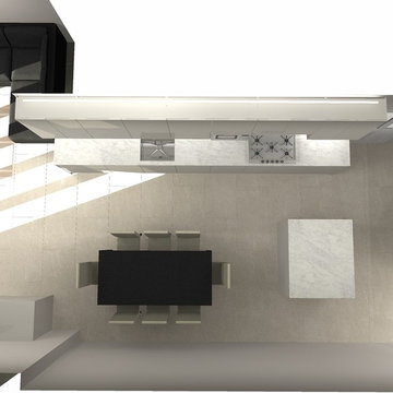 Kitchen Project 4 - Gloss Light Grey in Acton