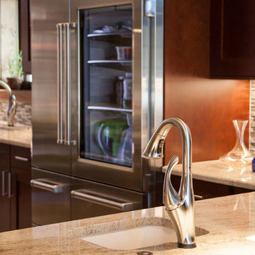 Cherry Creek Kitchen Renovation Cherry Cabinets