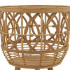3-Piece Set Bamboo Planters 11", 13" and 15" Natural