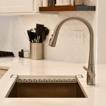 Transitional White Kitchen Remodel Williamsburg, VA