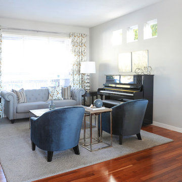 Glamorous Living and Dining Room