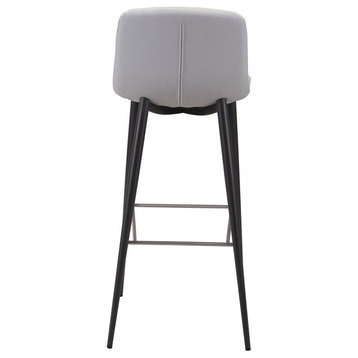 ZUO Tangiers Bar Chair (Set of 2) White